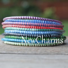 Recycled Flip Flop Bracelet Bangles from Africa
