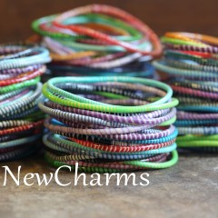 African Recycled Flip-Flop Bracelets