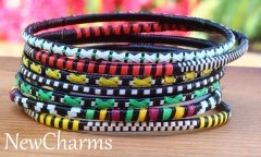 African Recycled Flip-Flop Bracelets