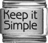 Keep it Simple