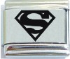 Superman Laser Italian Charm