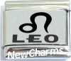 SL361 Leo Zodiac Laser Italain Charm