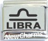 SL362 Libra Zodiac Laser Italain Charm