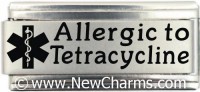 Allergic To Tetracycline Medical Alert Italian Charm