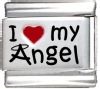 I Love My Angel Italian Charm 