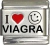 I Love Viagra Italian Charm 