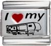 I Love My RV (5th Wheel) Italian Charm 