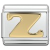 Gold Letter Italain Charms