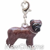 CH507 Brown Terrier Dog Dangle