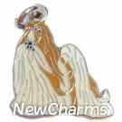 JR112 Shih Tzu ORing Charm