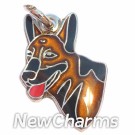 JR134 German Shepherd ORing Charm