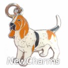 JR138 Basset Hound ORing Charm