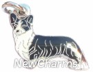 JR140 Corgi Black ORing Charm