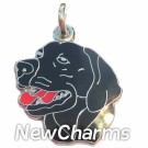 JR178 Black Lab O-Ring Charm