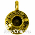 JS101 Gold Teacup ORing Charm