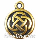 JT110 Gold Celtic Circle ORing Charm