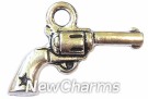 JT127 Silver Revolver ORing Charm