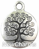 JT140 Silver Tree Of Life ORing Charm