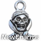 JT155 Pirate Skull O-Ring Charm 