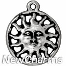 JT191 Silver Sun O-Ring Charm 