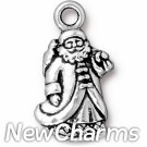 JT234 Silver St Nicholas O-Ring Charm 