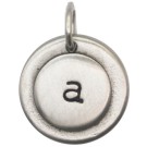 JT401 Letter A Charm with O-Ring