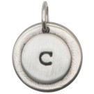 JT403 Letter C Charm with O-Ring