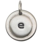 JT405 Letter E Charm with O-Ring