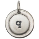 JT417 Letter Q Charm with O-Ring