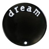 DA952 Dream Plate in Black for 30mm Locket