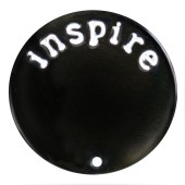 DA957 Inspire Plate in Black for 30mm Locket