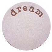 DA986 Dream Plate in Silver for 30mm Locket