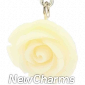 CH208 Cream Rose Dangle