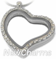 Curvy Heart Necklace