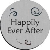 DH101 Silver Open Heart Disk