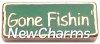 H1076 Gone Fishin Floating Locket Charm