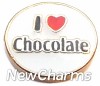 H1125 I Love Chocolate Floating Locket Charm