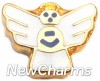 H1130g Angel Gold Locket Charm