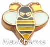H1159 Bee Floating Locket Charm