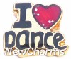 I Love Dance LOCKET CHARM