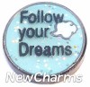H1235 Follow Your Dreams Floating Locket Charm