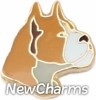 H1441 Boxer Dog Floating Locket Charm