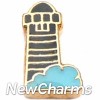 H1505 Lighthouse Floating Locket Charm