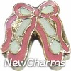 H1560 Ballet Dance Shoes Floating Locket Charm