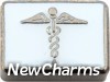 Cadecus Medical Symbol Floating Locket Charm