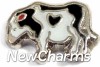 H1582 Cow Floating Locket Charm