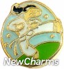 Karate Martial Arts Floating Locket Charm