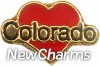 Colorado On Heart Floating Locket Charm