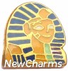 H1612 Egyptian Pharaoh Floating Locket Charm