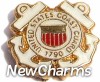 H1671 United States Coast Guard Floating Locket Charm